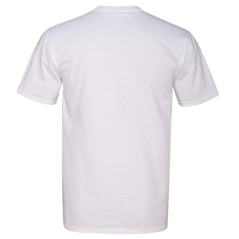 Men's White NASCAR Craftsmen Truck Series Retro Tri-Blend T-Shirt
