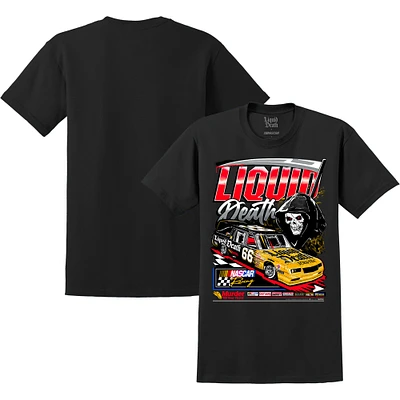 T-shirt noir NASCAR x Liquid Death Thirst Hearse pour hommes