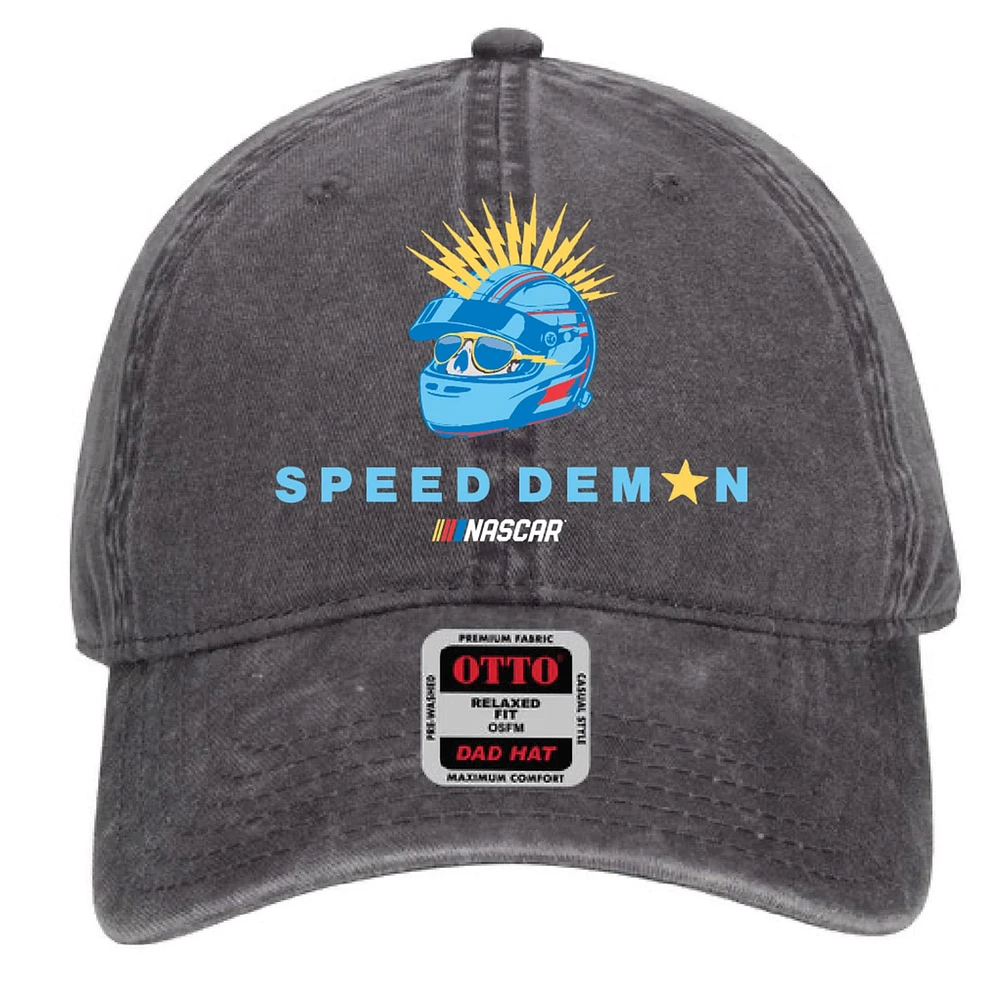 Women's Girl Tribe Co. Black NASCAR Speed Demon Dad Adjustable Hat