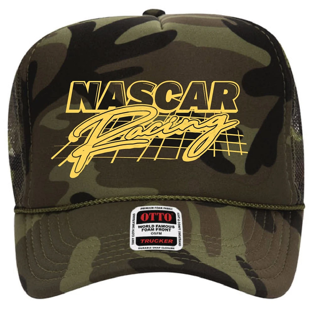 Women's Girl Tribe Co. Camo NASCAR Trucker Adjustable Hat