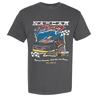 Women's Girl Tribe Co. Gray NASCAR Racer T-Shirt