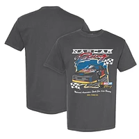 Women's Girl Tribe Co. Gray NASCAR Racer T-Shirt