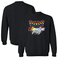Sweat-shirt noir NASCAR YAAASCAR Pride pour femme
