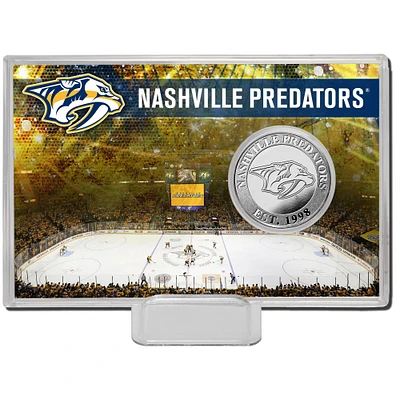 Highland Mint Nashville Predators Team History - Coin Card