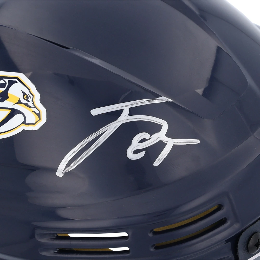 Jonathan Marchessault Nashville Predators Autographed Navy Mini Helmet
