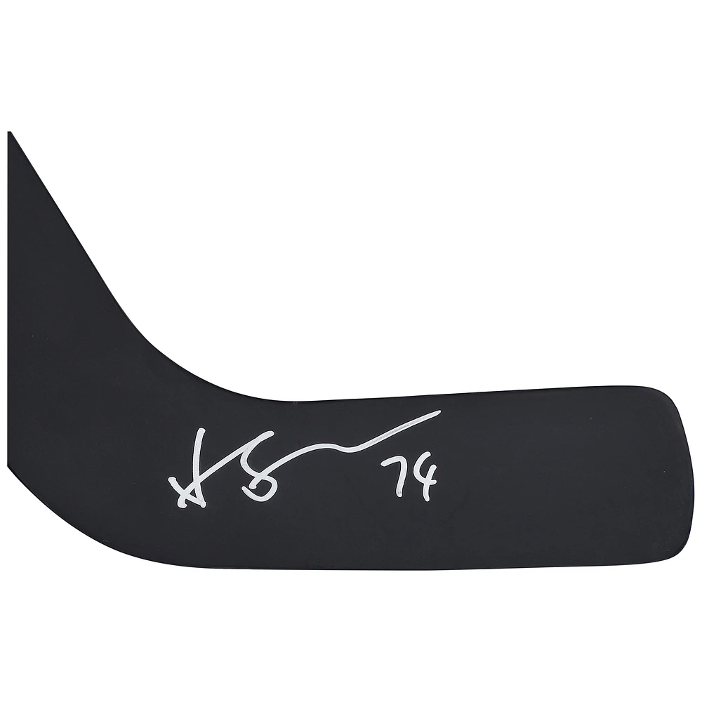 Juuse Saros Nashville Predators Autographed Mini Composite Goalie Stick