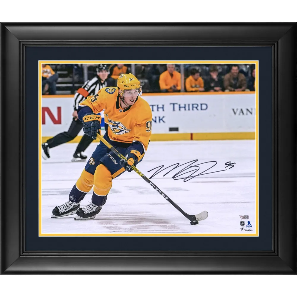 Lids Dylan Cozens Buffalo Sabres Fanatics Authentic Autographed 8 x 10  Blue Jersey Skating with Puck Photograph