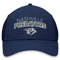 Men's Fanatics  Navy Nashville Predators Authentic Pro Fitted Hat