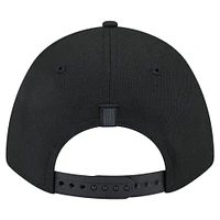 Men's New Era  Black Nashville Predators Game Day Stealth Flag 9FORTY A-Frame Adjustable Hat