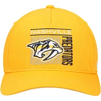 Men's '47 Gold Nashville Predators Reflex Hitch Snapback Hat