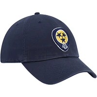 Men's '47 Navy Nashville Predators Logo Clean Up Adjustable Hat