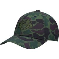 Men's adidas Camo Nashville Predators Locker Room Slouch Adjustable Hat