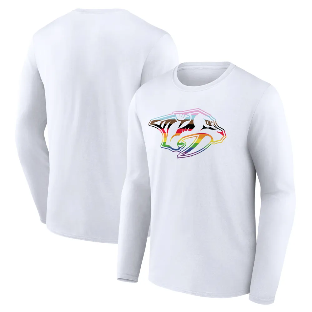 Nashville Predators Fanatics Branded Pride Graphic T-Shirt - Womens