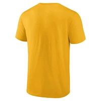 Men's Fanatics Gold Nashville Predators Barnburner T-Shirt