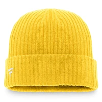 Men's Fanatics Gold Nashville Predators Core Primary Logo Cuffed Knit Hat