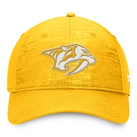 Men's Fanatics Gold Nashville Predators Fundamental Defender Flex Hat