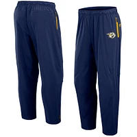 Men's Fanatics Navy Nashville Predators Authentic Pro Rink Pants
