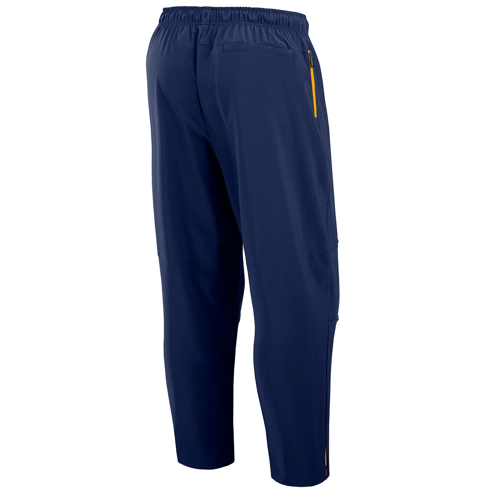 Men's Fanatics Navy Nashville Predators Authentic Pro Rink Pants