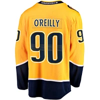 Fanatics pour hommes Ryan O'Reilly Gold Nashville Predators Maillot d'échappée à domicile