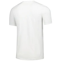 T-shirt blanc authentique pour homme Fanatics Nashville Predators Pro Hockey Fights Cancer
