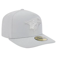 Casquette ajustée A-Frame 59FIFTY pour homme avec pack de couleurs Nashville Predators New Era gris