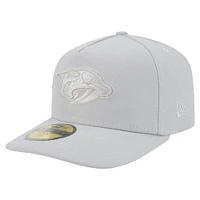 Casquette ajustée A-Frame 59FIFTY pour homme avec pack de couleurs Nashville Predators New Era gris