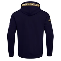 Men's Pro Standard Navy Nashville Predators Classic Chenille Full-Zip Hoodie Jacket