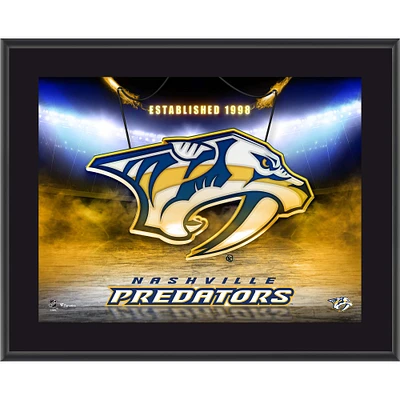 Nashville Predators 10.5" x 13" Horizontal Team Logo Sublimated Plaque