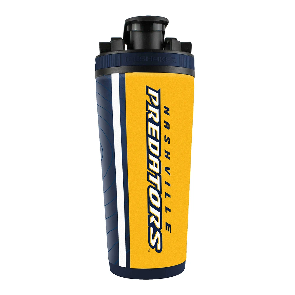 Nashville Predators 26oz. 4D Stainless Steel Shaker Bottle