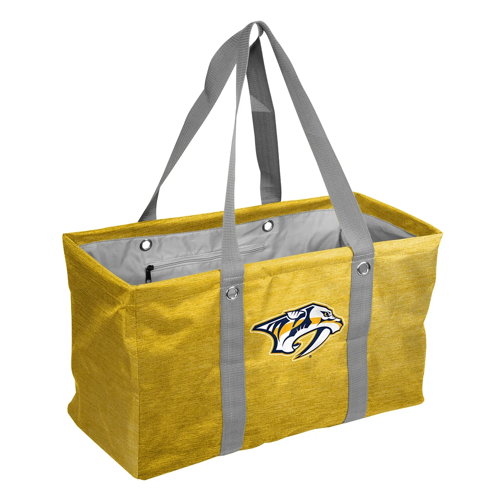 Nashville Predators Crosshatch Picnic Caddy Tote Bag