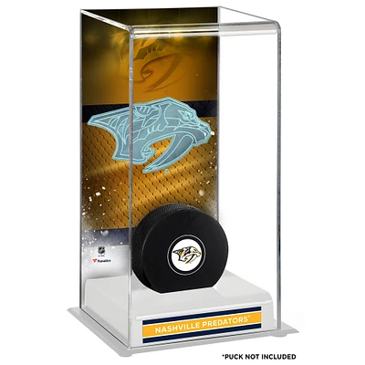 Nashville Predators Fanatics Authentic Deluxe Tall Hockey Puck Case