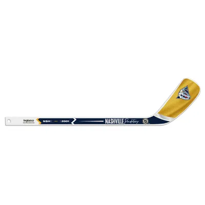 Nashville Predators Fanatics Authentic Unsigned Inglasco Reverse Retro Logo Mini Wood Hockey Stick