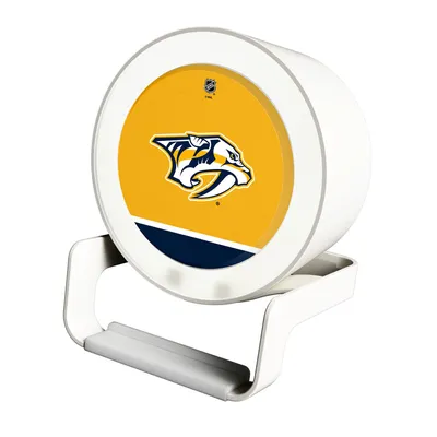 Nashville Predators Night Light Wireless Charger And Bluetooth Speaker