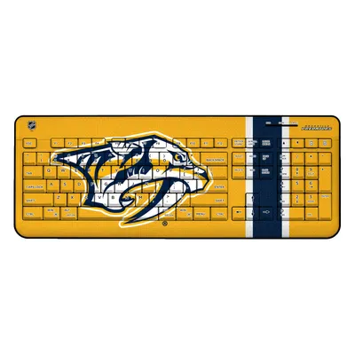 Nashville Predators Stripe Wireless Keyboard