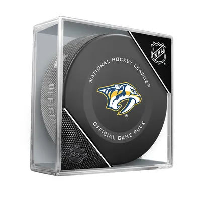 Nashville Predators Unsigned InGlasCo 2019 Model Official Game Puck