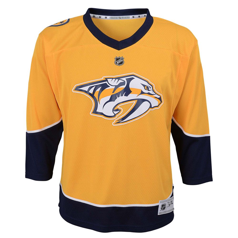 Preschool Gold Nashville Predators Home Replica Jersey