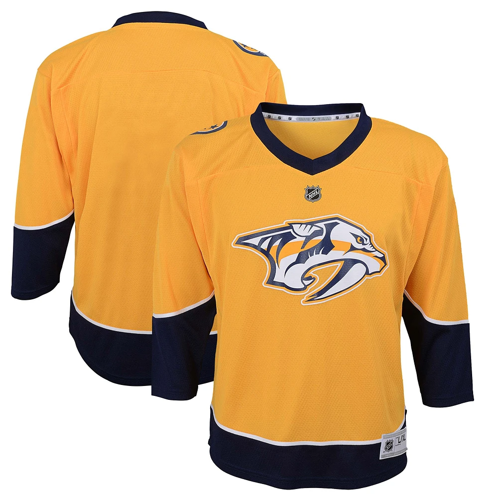 Préscolaire Gold Nashville Predators Home Replica Jersey