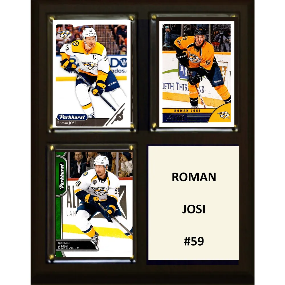 The Highland Mint Nashville Predators Roman Josi Impact Jersey Frame