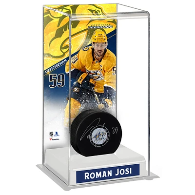 Roman Josi Nashville Predators Deluxe Tall Hockey Puck Case