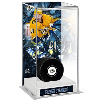 Étui de luxe pour rondelles de hockey hautes des Nashville Predators de Steven Stamkos