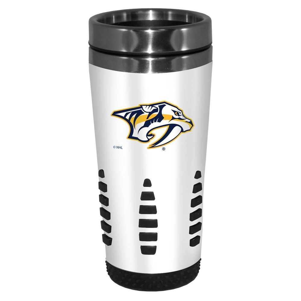 White Nashville Predators 16oz. Huntsville Travel Mug