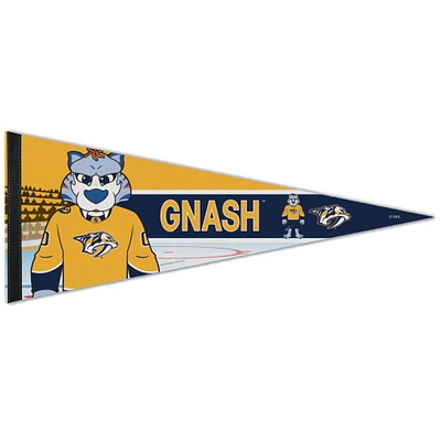 WinCraft Nashville Predators 12" x 30" Mascot Premium Pennant