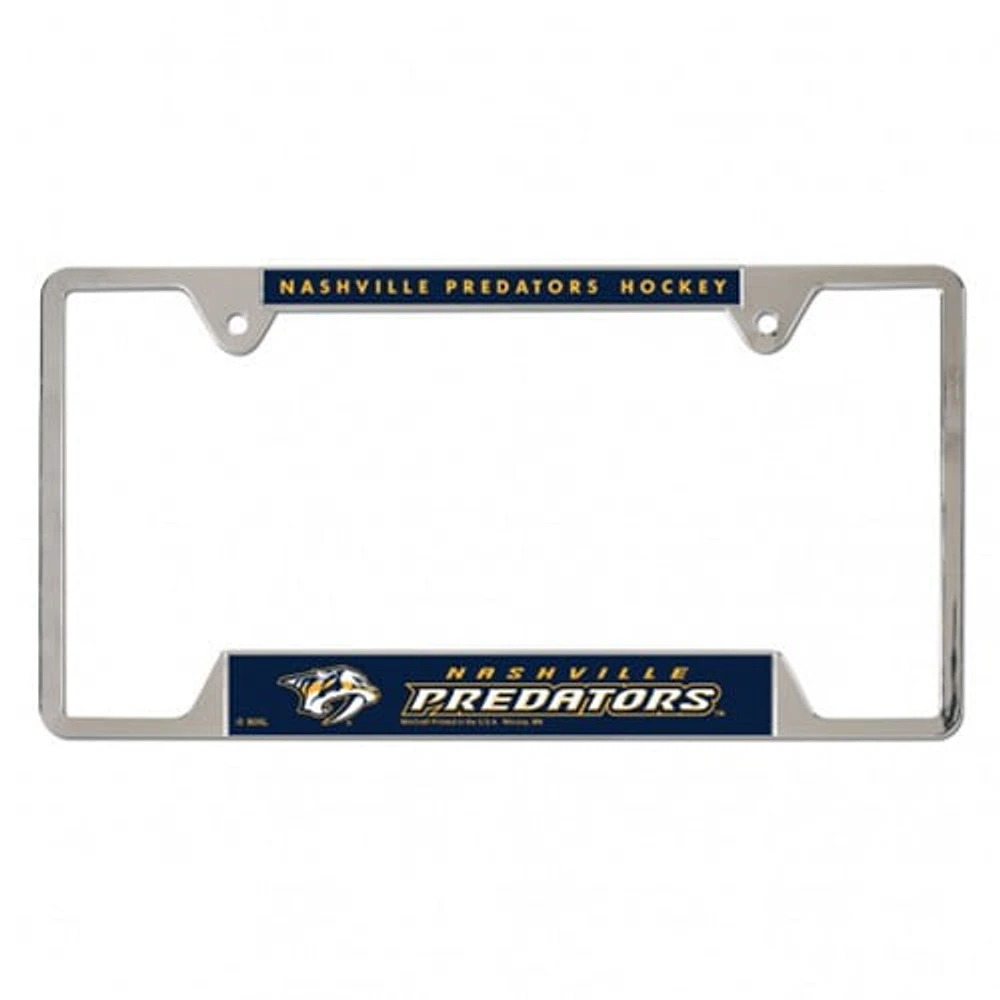 WinCraft Nashville Predators Team Cadre de plaque d'immatriculation en métal