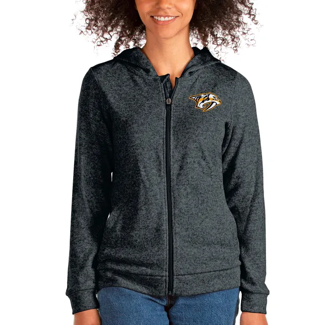 Nashville Predators Erin Andrews Women's Hooded Denim Jacket