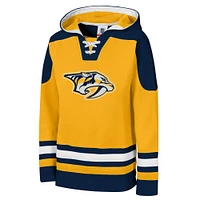 Sweat à capuche col en V Ageless Must Have pour jeunes Predators de Nashville Gold