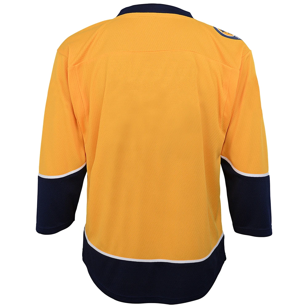 Youth  Gold Nashville Predators Home Replica Jersey