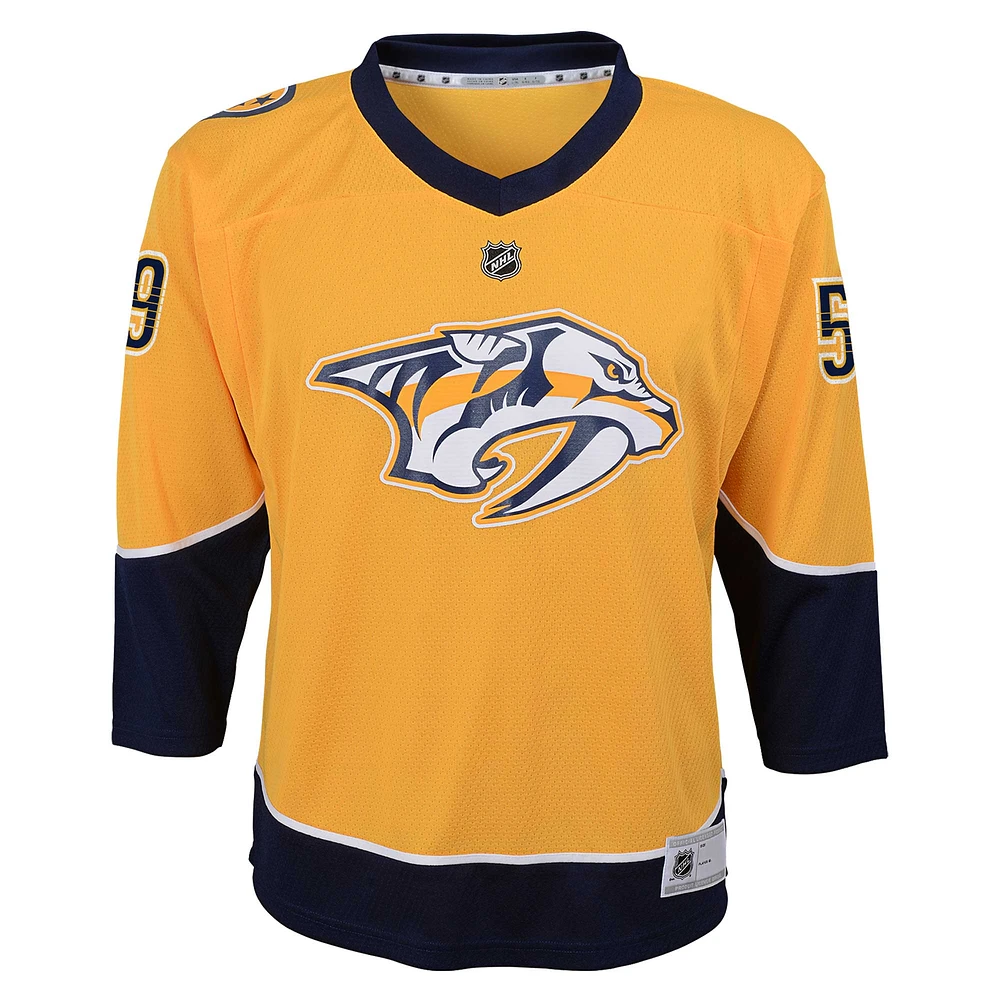 Youth Roman Josi Gold Nashville Predators  Home Replica Player Jersey