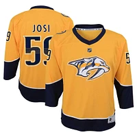 Maillot de joueur réplique à domicile des Predators Nashville doré Roman Josi pour jeunes