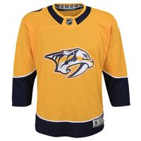 Youth Yellow Nashville Predators Home Premier Blank Jersey