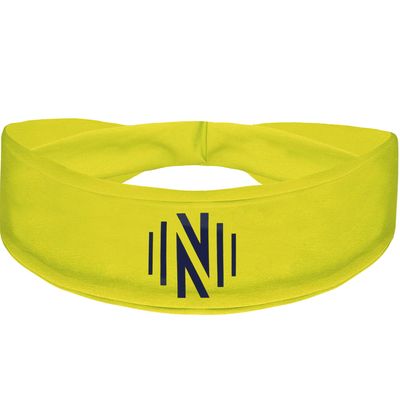 Gold Nashville SC Alternate Logo Cooling Headband